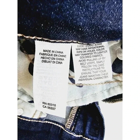 Lucky Brand 25X29 Women's Blue Denim Brooke Legging Jean Size 0/25A NWT - Picture 16 of 16